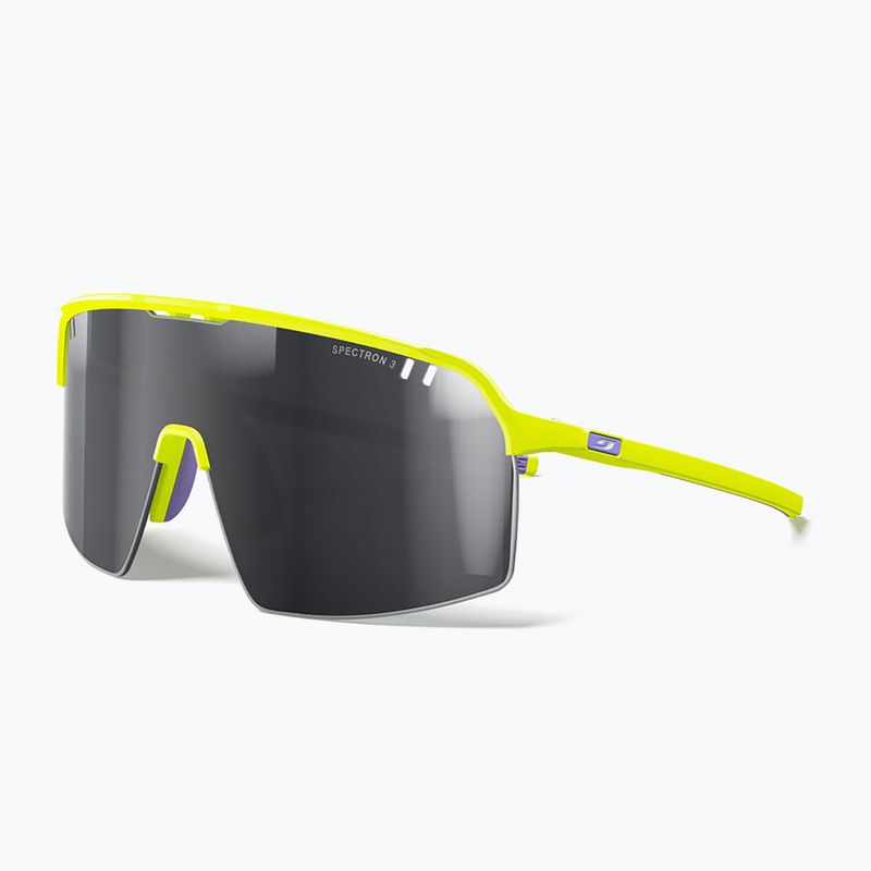 Occhiali da sole Julbo Intensity Spectron giallo fluorescente opaco/argento flash