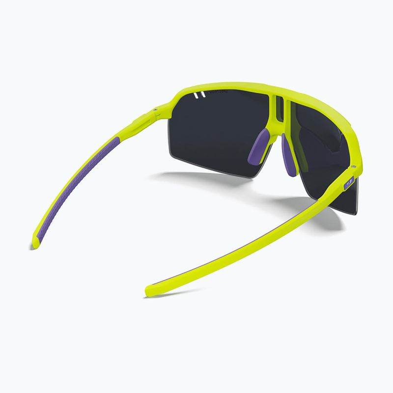 Occhiali da sole Julbo Intensity Spectron giallo fluorescente opaco/argento flash 2