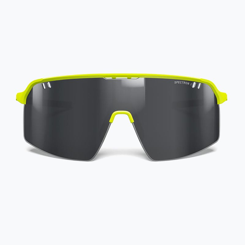 Occhiali da sole Julbo Intensity Spectron giallo fluorescente opaco/argento flash 3