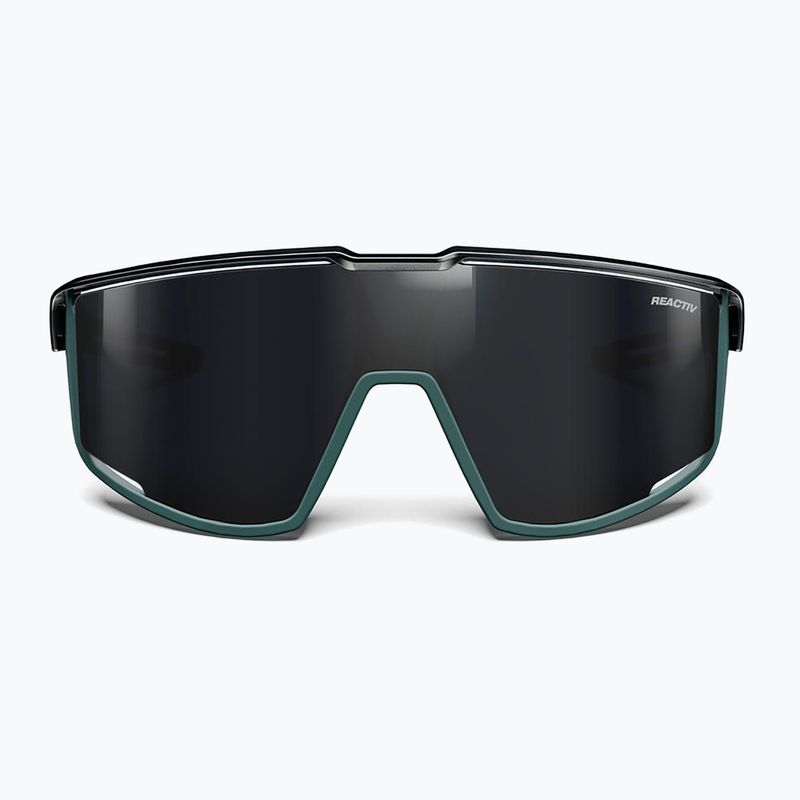 Occhiali da sole Julbo Fury Reactiv Performance shiny translu black/matt green 2