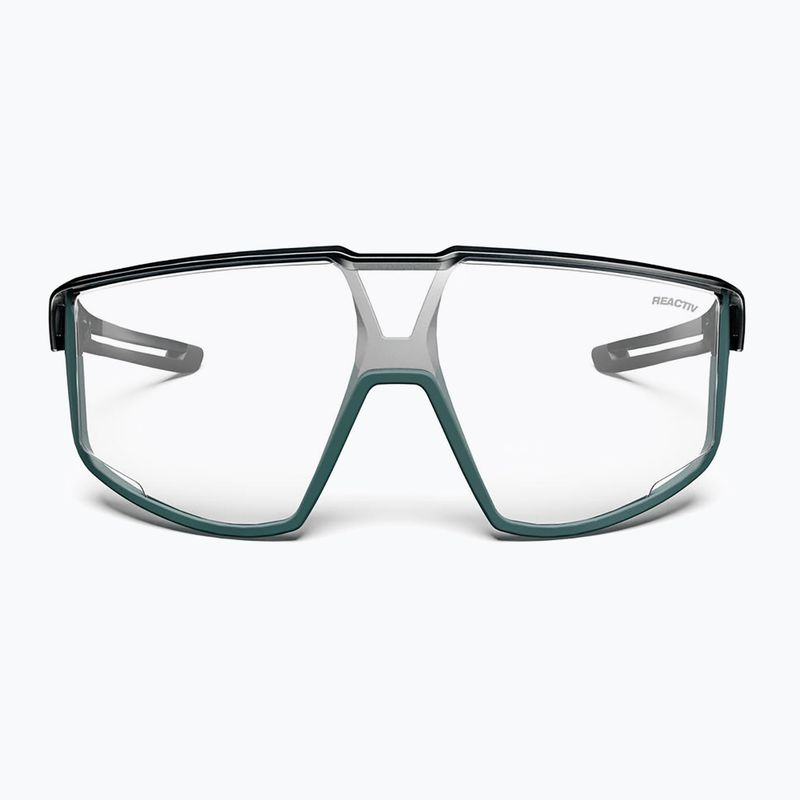 Occhiali da sole Julbo Fury Reactiv Performance shiny translu black/matt green 3