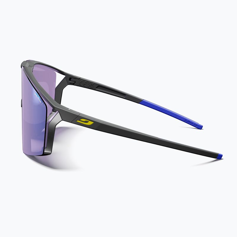 Occhiali da sole Julbo Edge Spectron nero opaco/blu/flash blu 4