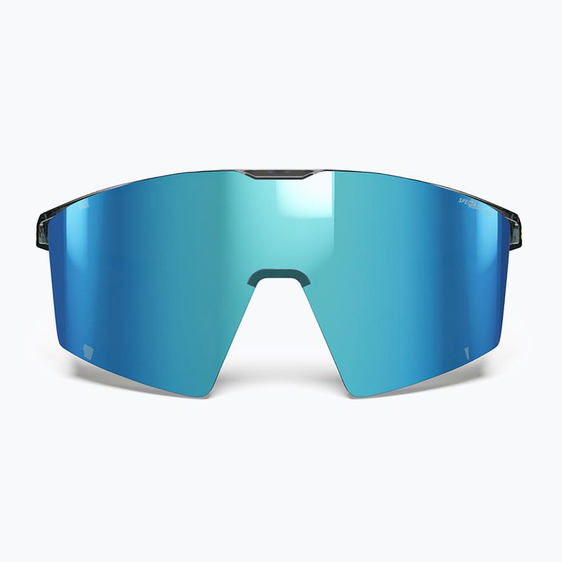 Occhiali da sole Julbo Edge Cover Polarized HD matte fluorescent yellow/shiny transparent black 2