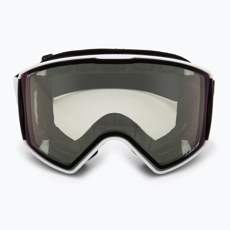 Maschera da sci Julbo Launcher Reactiv High Contrast white/black/flash purple 2