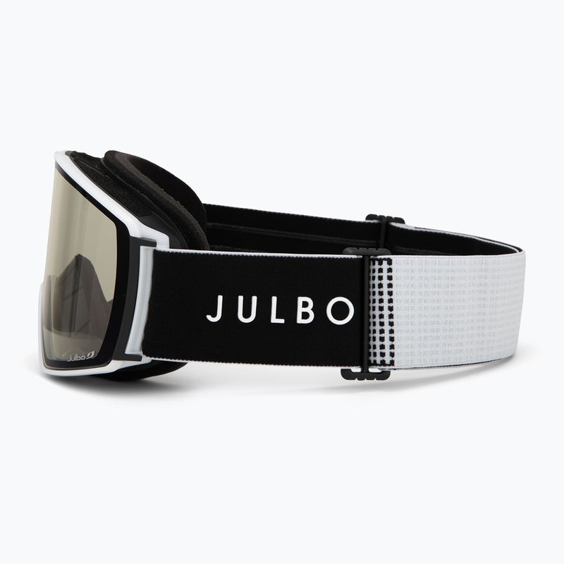 Maschera da sci Julbo Launcher Reactiv High Contrast white/black/flash purple 4