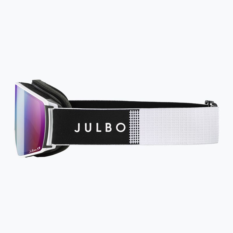 Maschera da sci Julbo Launcher Reactiv High Contrast white/black/flash purple 8