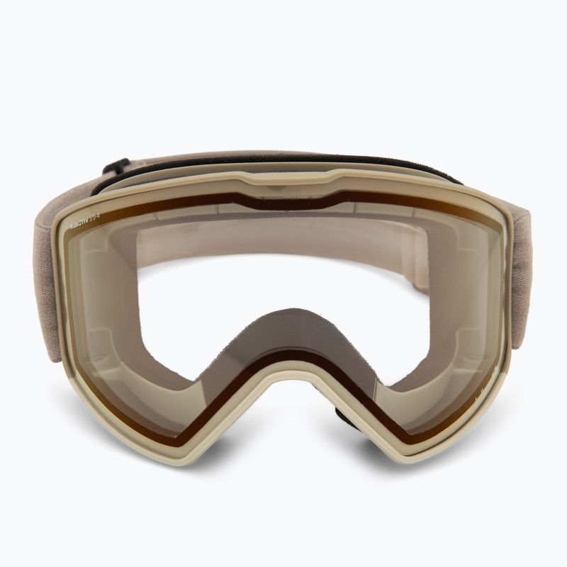 Maschera da sci Julbo Cyrius-X Reactiv High Contrast beige/brown/flash infrared 2