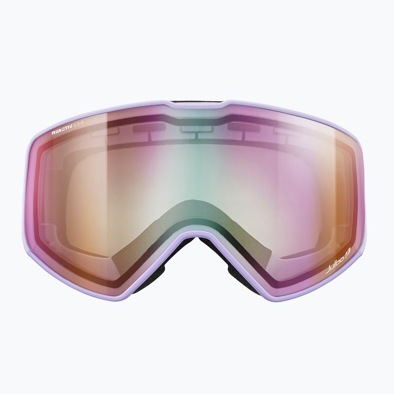 Maschera da sci Julbo Cyrius-X Reactiv High Contrast light purple/flash purple 3