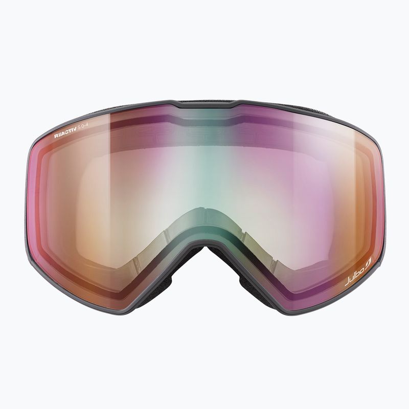 Maschera da sci Julbo Cyrius-X Reactiv High Contrast black/flash purple 11