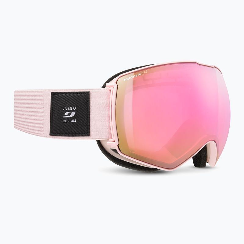Maschera da sci Julbo Lightyear Reactiv Glare Control light pink/flash pink 5