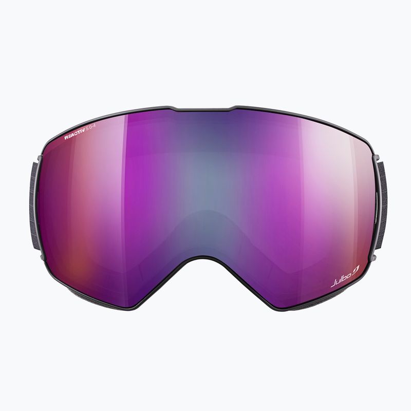 Maschera da sci Julbo Lightyear Reactiv High Contrast black/flash purple 6