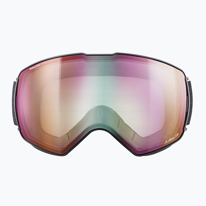Maschera da sci Julbo Lightyear Reactiv High Contrast black/flash purple 7