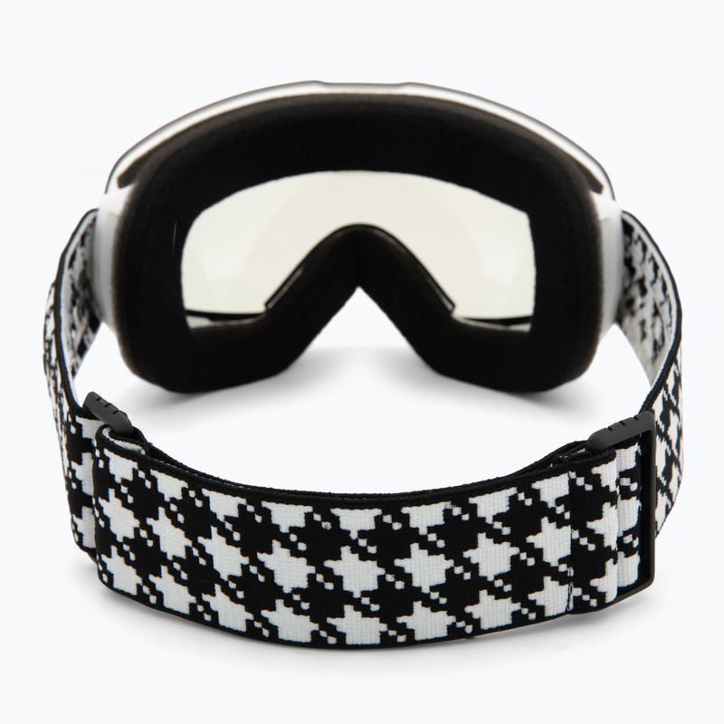 Maschera da sci Julbo Shadow Reactiv High Contrast white/black/flash purple 3