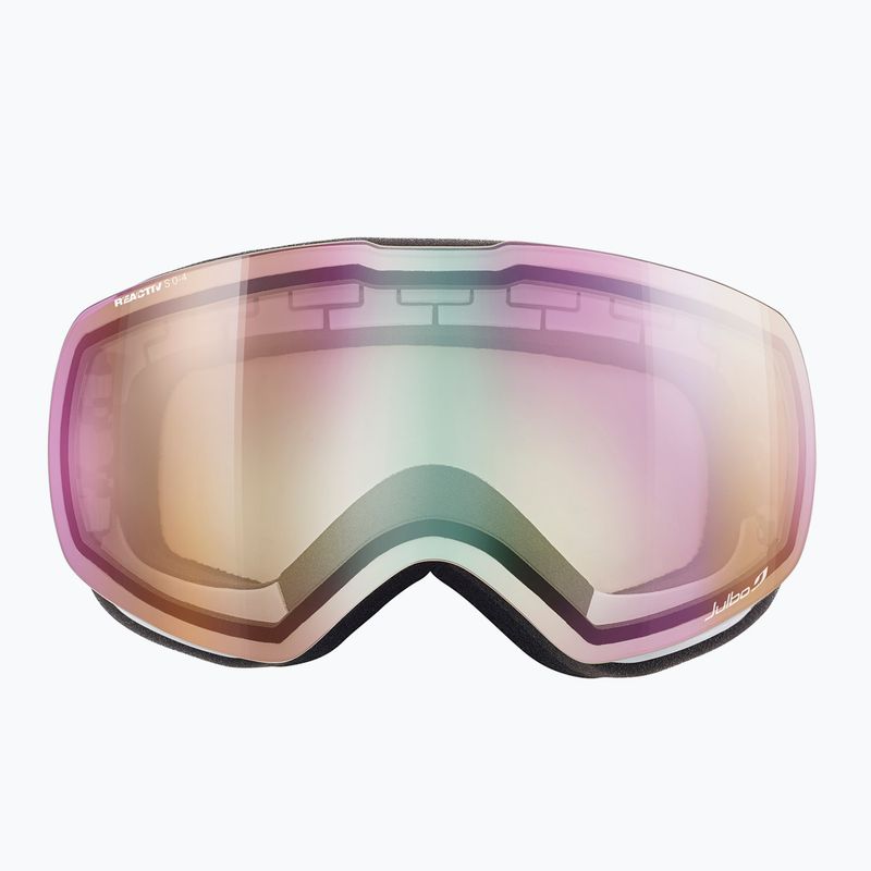 Maschera da sci Julbo Shadow Reactiv High Contrast white/black/flash purple 7