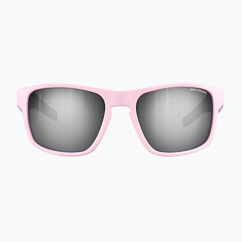 Occhiali da sole Julbo Shield M Spectron 4 rosa pastello lucido/grigio scuro 3