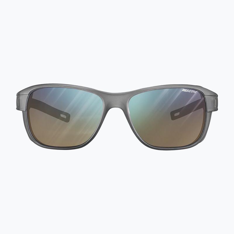 Occhiali da sole Julbo Camino Reactiv opaco traslucido nero/grigio 3