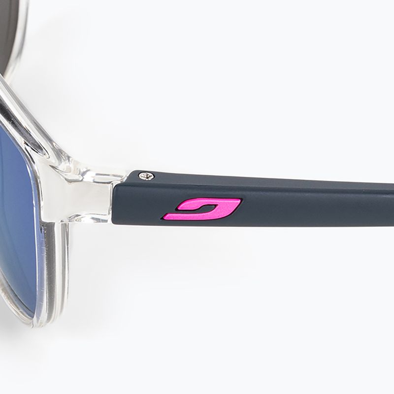 Occhiali da sole Julbo Idol Spectron 3Cf lucidi traslucidi cristallo/opachi blu scuro 4