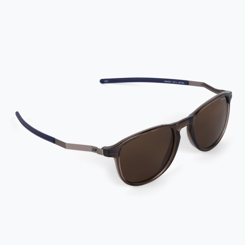 Occhiali da sole Julbo United Polarized lucido traslucido marrone/blu