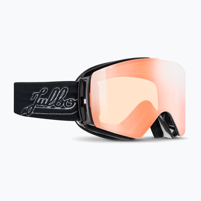 Occhiali da sci Julbo Launcher Spectron Glare Control bianco/nero/ flash 2
