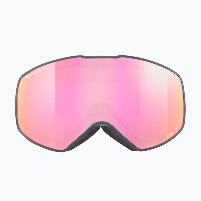 Julbo Cyclon Reactiv Glare Control occhiali da sci nero/rosa flash 3