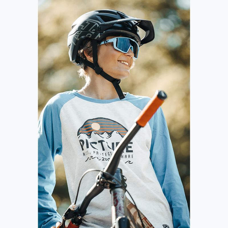 Occhiali da sole per bambini Julbo Fury Junior Spectron matt blue/blue flash 4