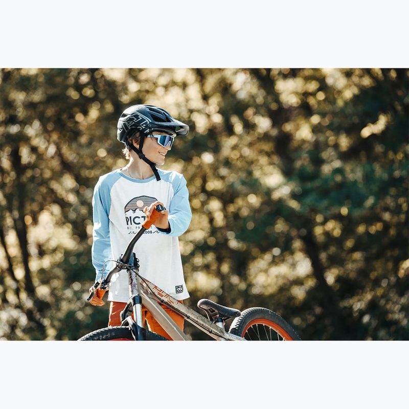 Occhiali da sole per bambini Julbo Fury Junior Spectron matt blue/blue flash 5