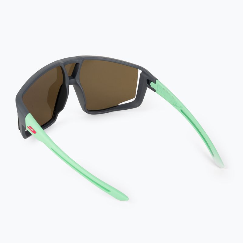 Occhiali da sole per bambini Julbo Fury Junior Spectron matt gray/mint/pink flash 2