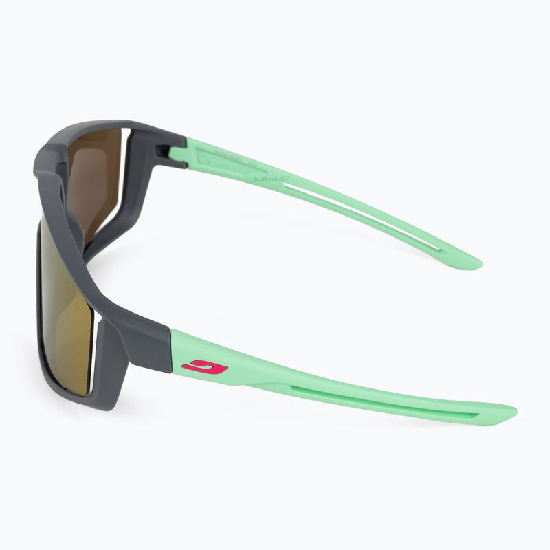 Occhiali da sole per bambini Julbo Fury Junior Spectron matt gray/mint/pink flash 4