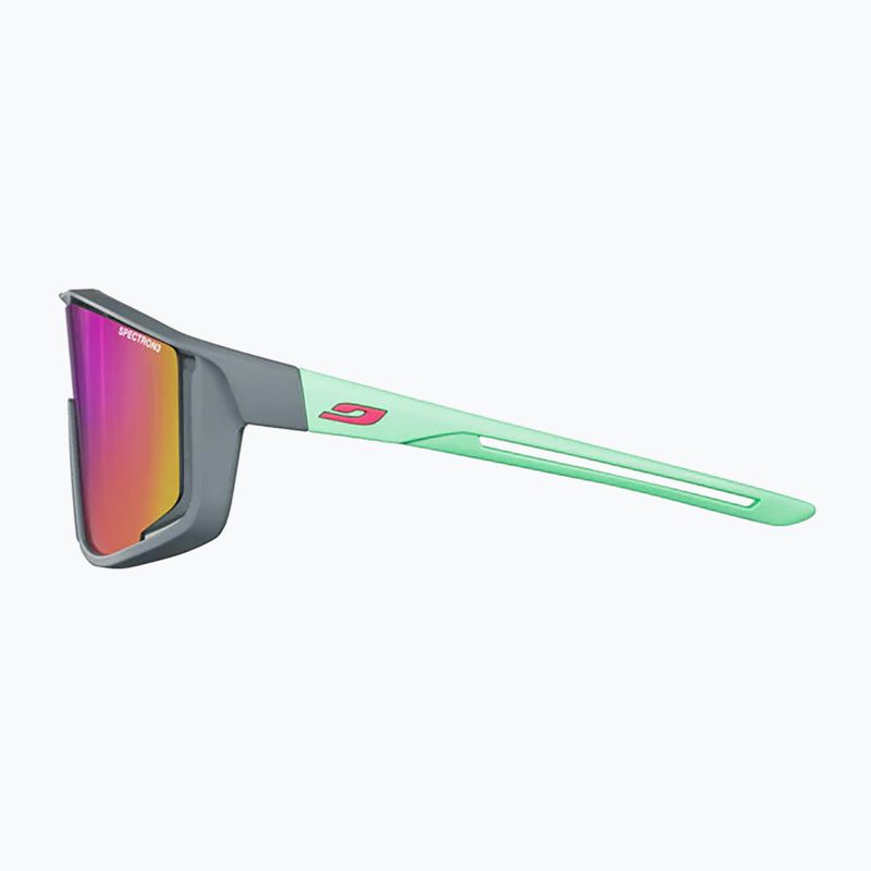 Occhiali da sole per bambini Julbo Fury Junior Spectron matt gray/mint/pink flash 6