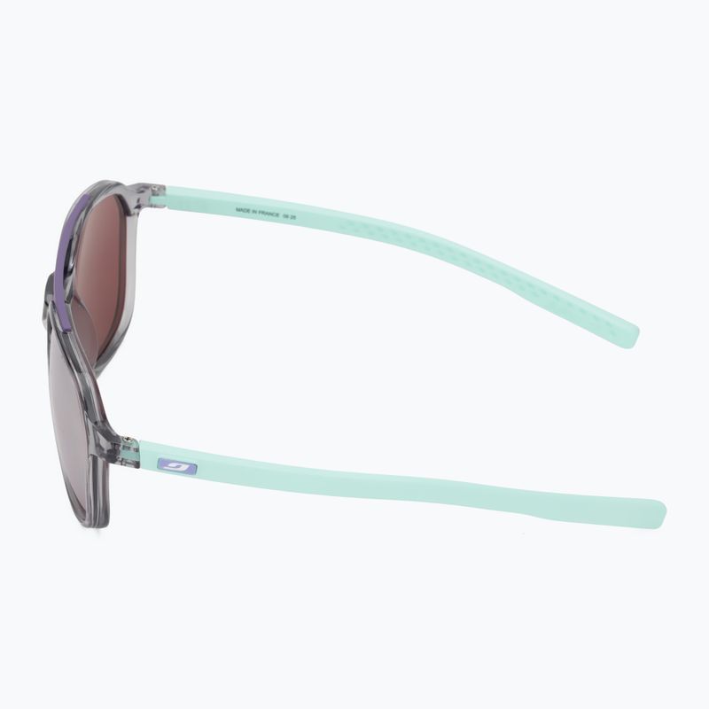 Occhiali da sole Julbo Slack Spectron HD grey translucent brillant/blue matte 4