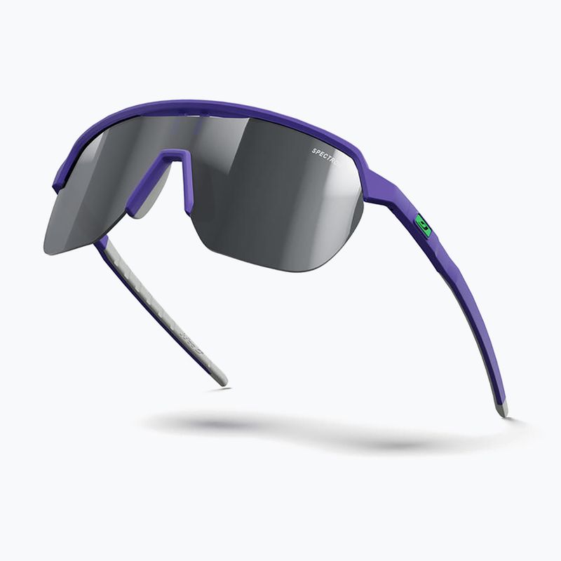 Occhiali da sole Julbo Frequency Spectron matt purple/gray/green 5