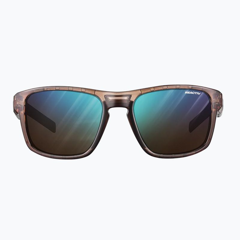 Occhiali da sole Julbo Shield M Reactiv shiny translu brown/matt brown 2