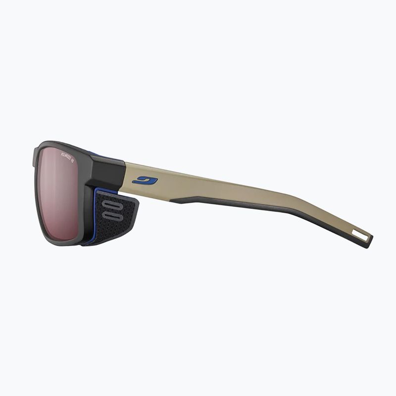 Occhiali da sole Julbo Shield Polar HD shiny translu black/brown 3