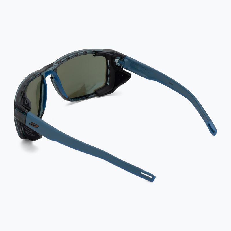 Occhiali da sole Julbo Shield Polar HD shiny translu blue/blue 3