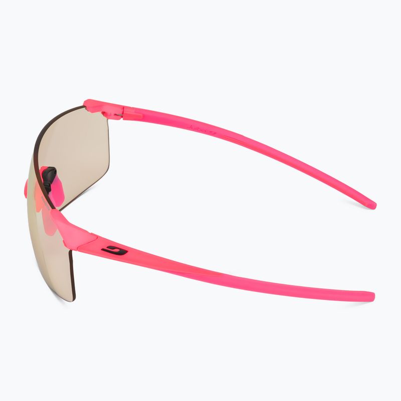 Occhiali da sole Julbo Faster M Reactiv LAGP matt fluo pink 4