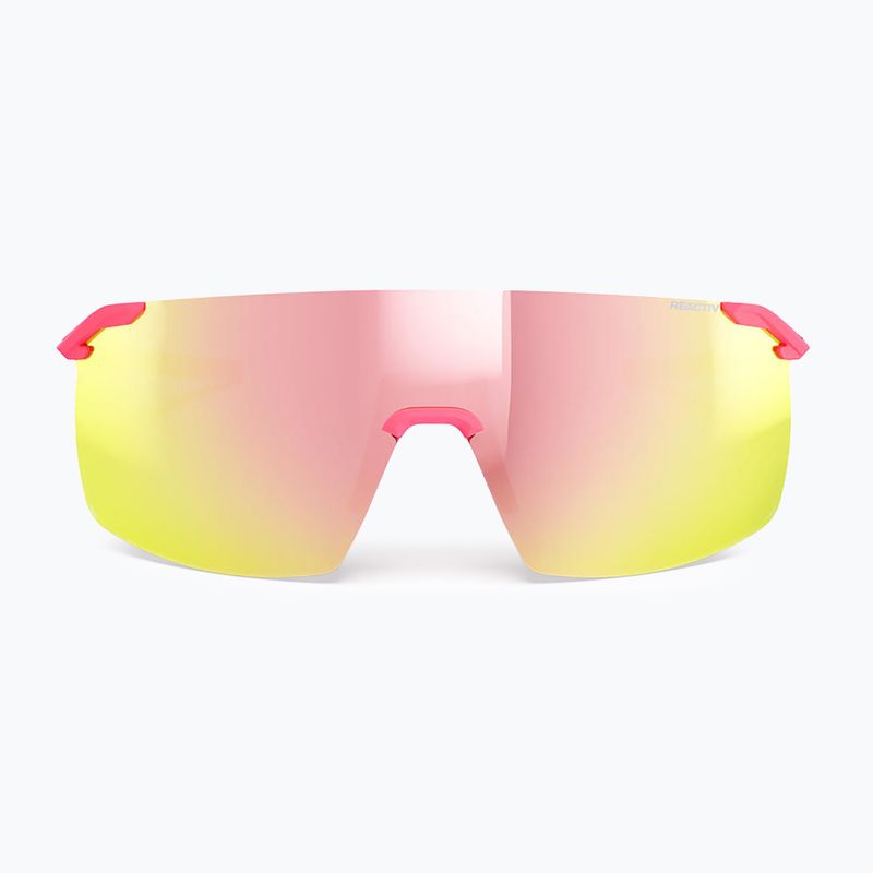 Occhiali da sole Julbo Faster M Reactiv LAGP matt fluo pink 2