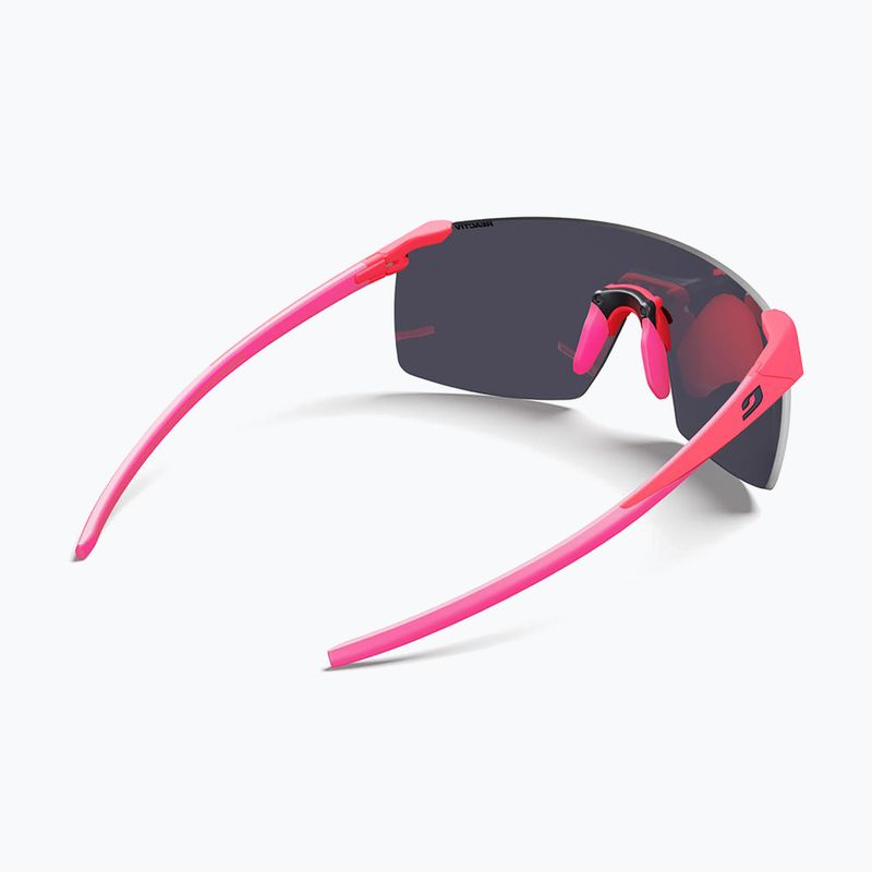 Occhiali da sole Julbo Faster M Reactiv LAGP matt fluo pink 5