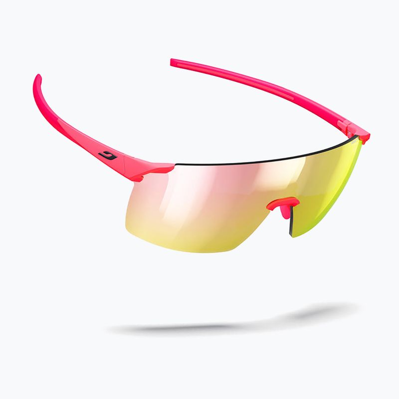 Occhiali da sole Julbo Faster M Reactiv LAGP matt fluo pink 6