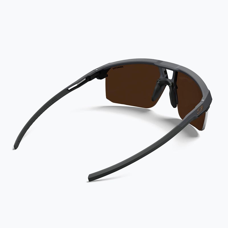 Occhiali da sole Julbo Liry Reactiv High Contrast matt grey/shiny dark brown 5