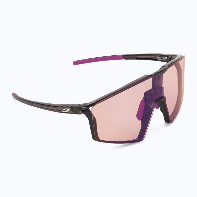 Occhiali da sole Julbo Edge Reactiv High Contrast shiny translu black/purple 2