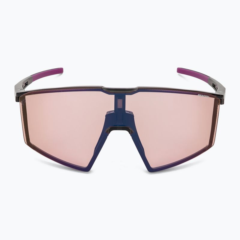 Occhiali da sole Julbo Edge Reactiv High Contrast shiny translu black/purple 4