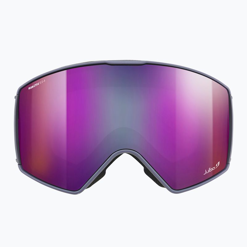Maschera da sci Julbo Launcher Reactiv High Contrast dark blue/flash purple 3
