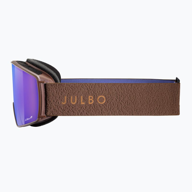 Maschera da sci Julbo Launcher Reactiv High Contrast brown/flash blue 5