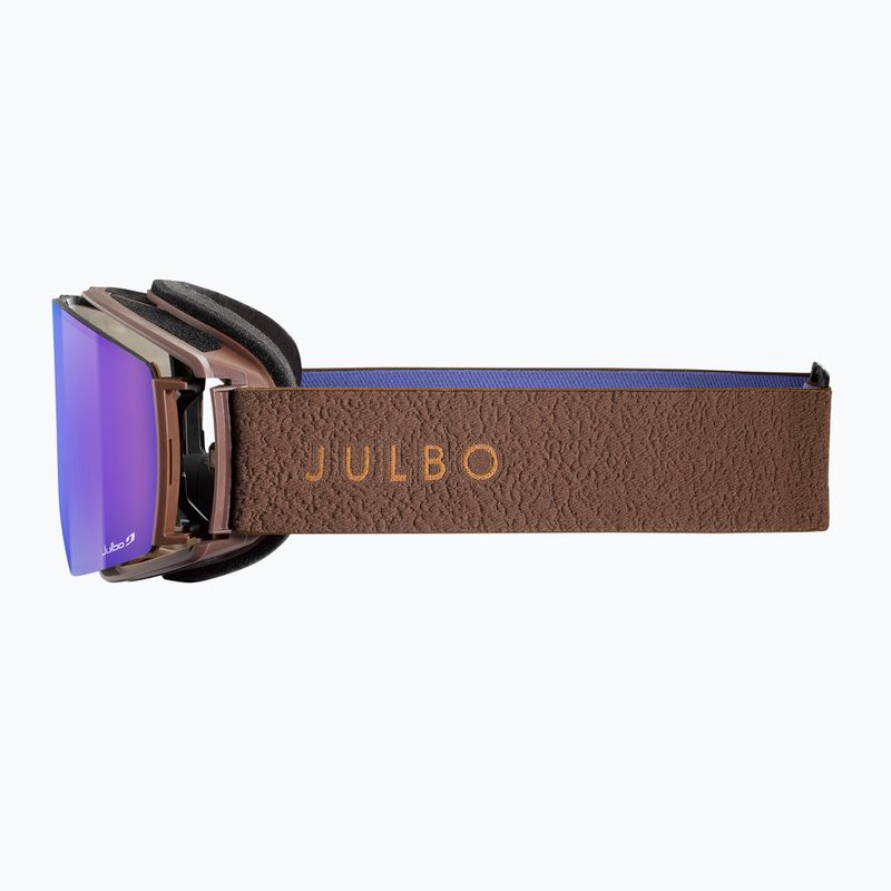 Maschera da sci Julbo Launcher Reactiv High Contrast brown/flash blue 6