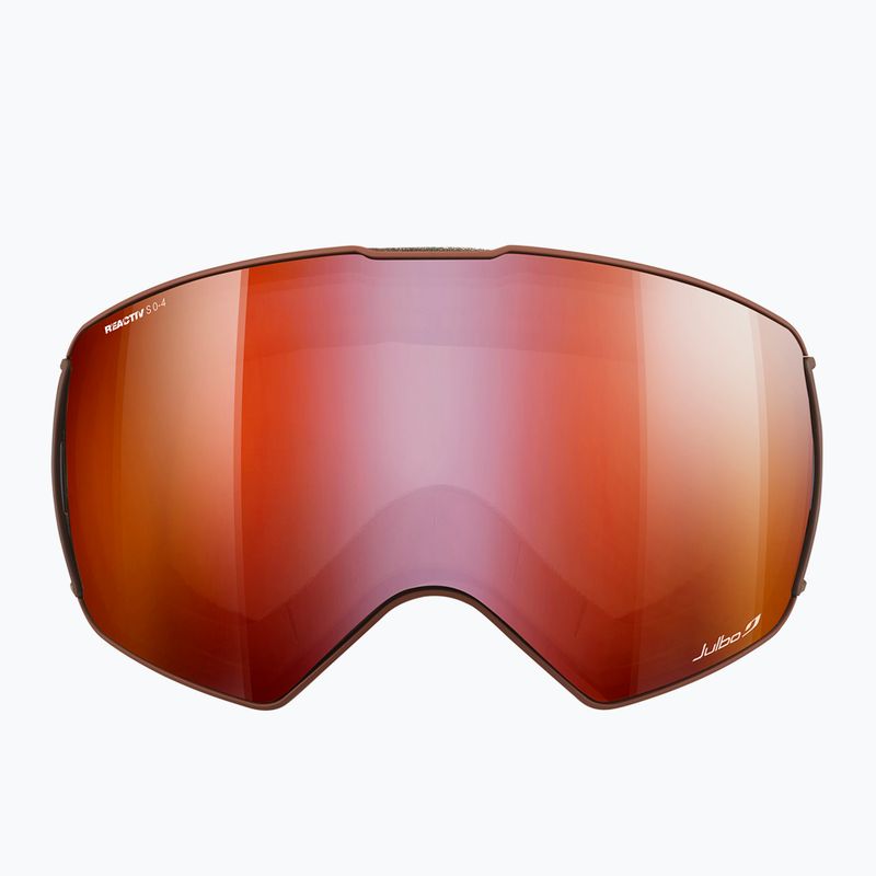 Maschera da sci Julbo Lightyear Reactiv High Contrast S0-S4 brown/flash infrared 3