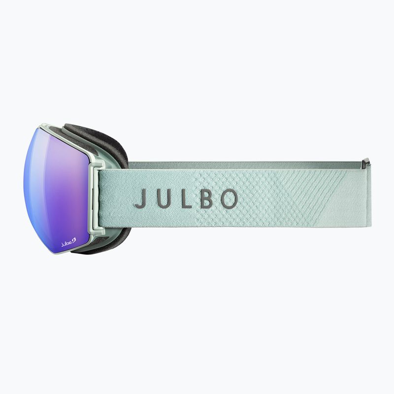 Maschera da sci Julbo Lightyear Reactiv High Contrast S1-S3 light gray/flash blue 5