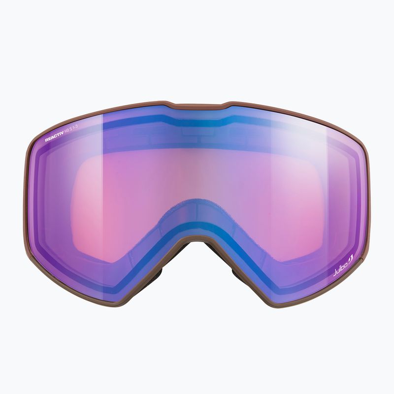 Maschera da sci Julbo Cyrius X Reactive Glare Control brown/flash blue 3
