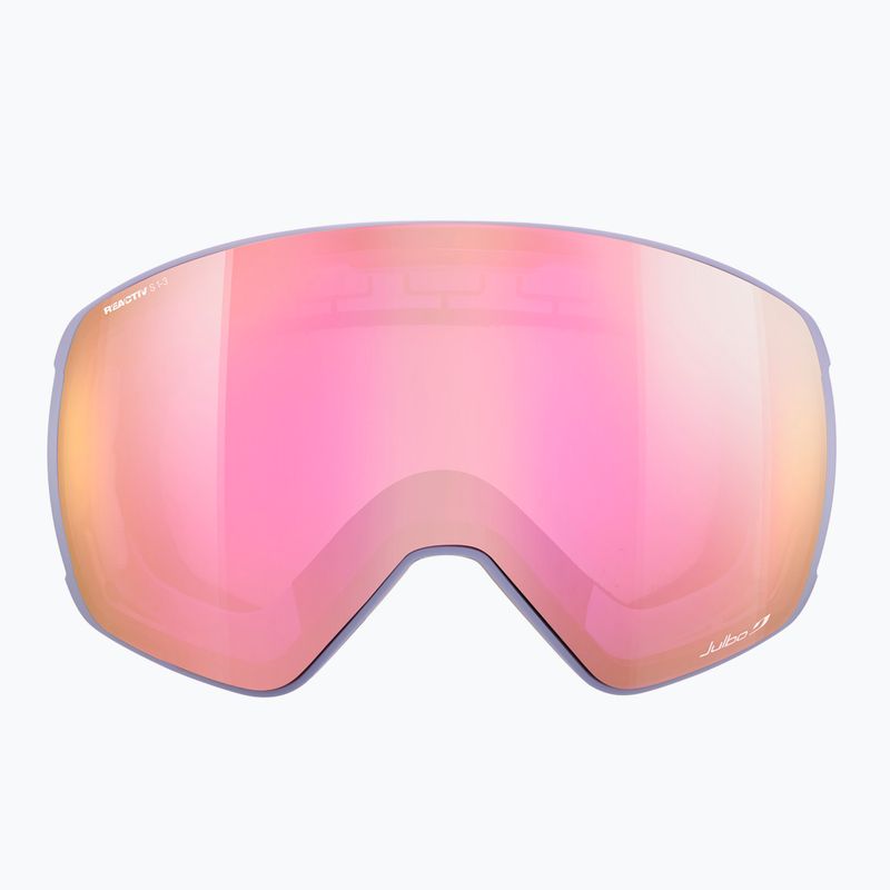 Maschera da sci Julbo Stormchaser OTG Reactiv High Contrast S1-S3 purple/flash pink 2