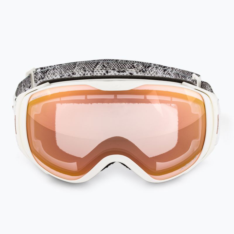 Occhiali da sci da donna Julbo Luna Reactiv High Contrast bianco/rosa flash 2