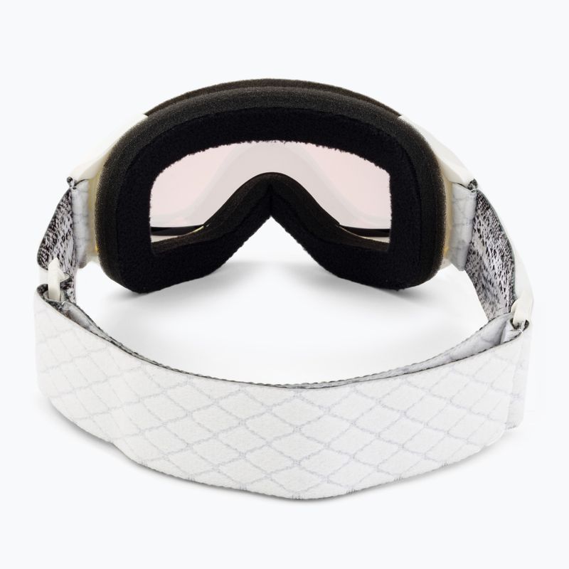 Occhiali da sci da donna Julbo Luna Reactiv High Contrast bianco/rosa flash 3